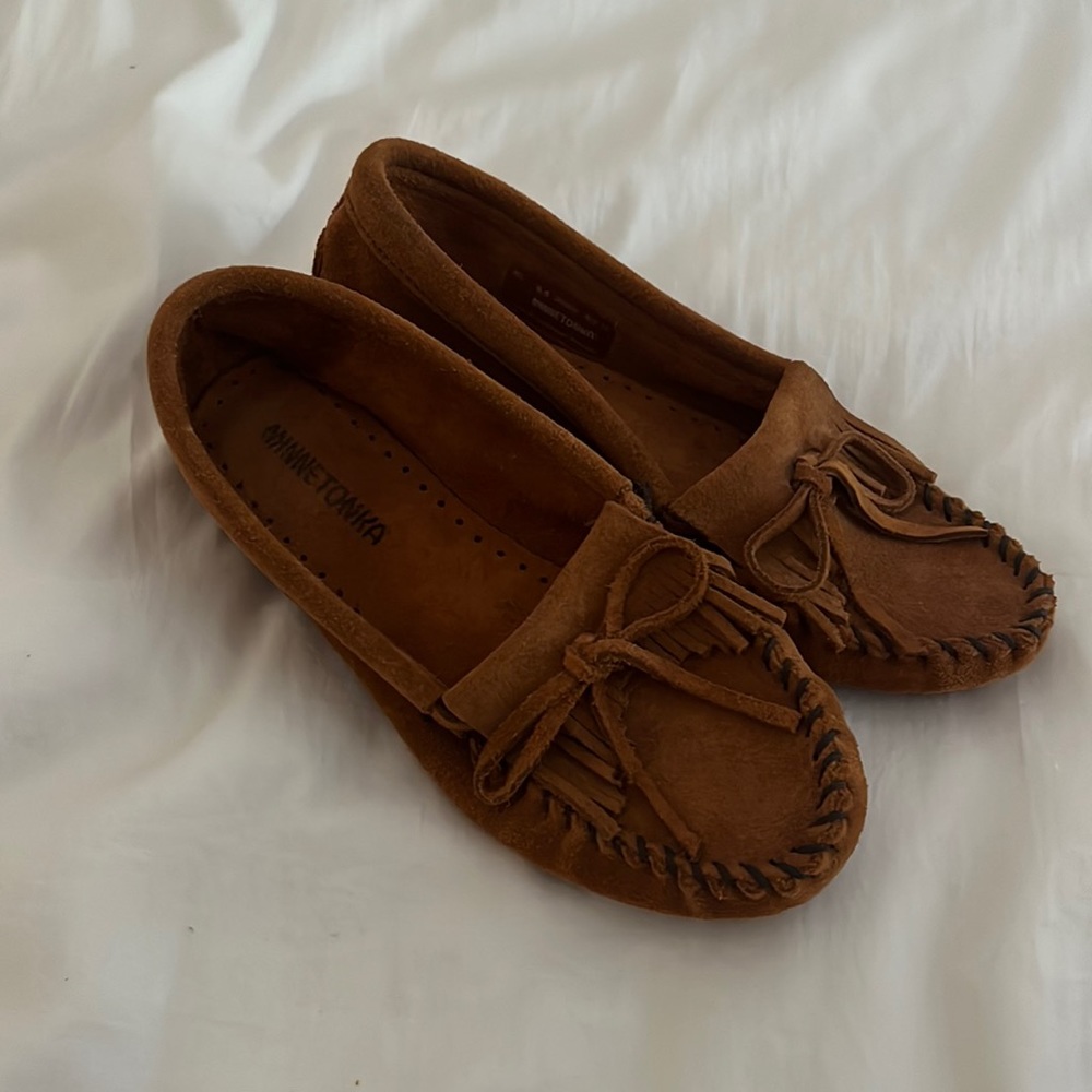 Minnetonka mocassins, new, I never used them